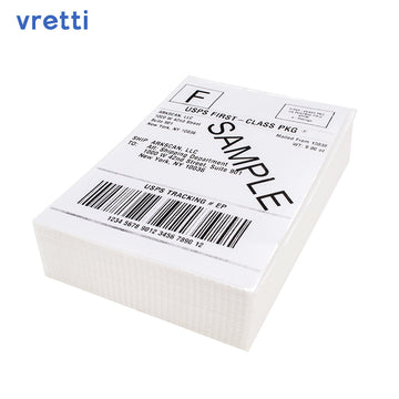 4x6 Direct Thermal Stack Labels (250 Labels Per Pack)