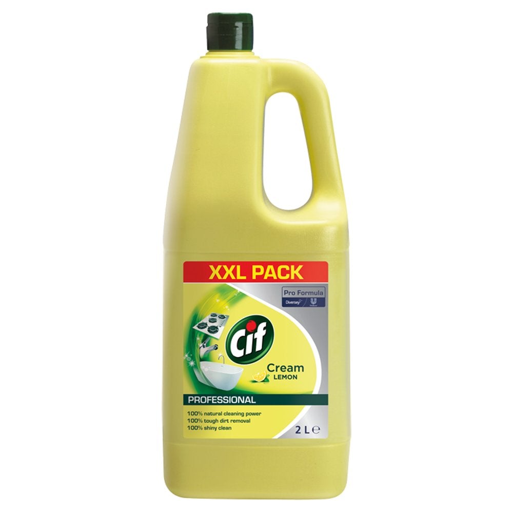 Cif Pro-Formula Cream Cleaner Lemon 2 Litre