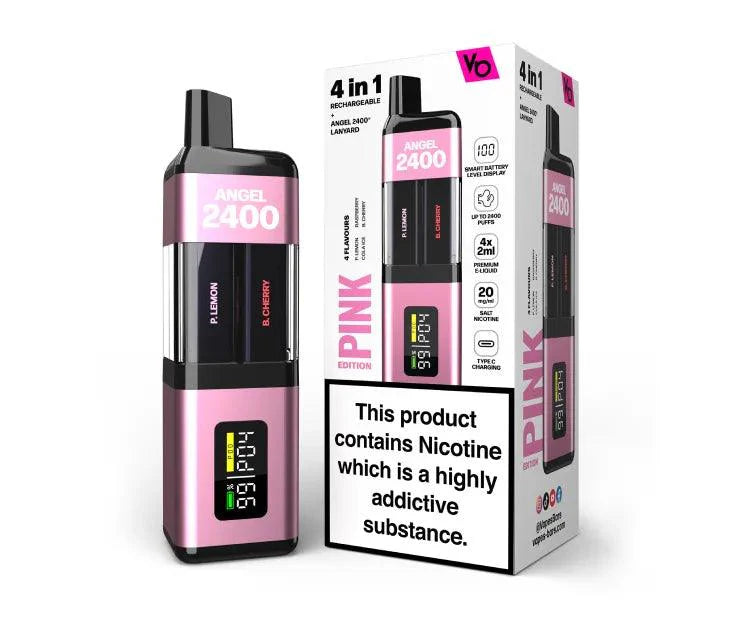 ANGEL 2400 4-in-1 Pink Edition - Vape Unit