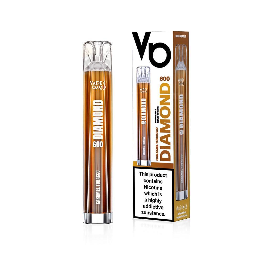 Diamond 600 Vape Caramel Tobacco - Vape Unit