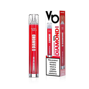 Diamond 600 Vape Strawberry Bon bon - Vape Unit