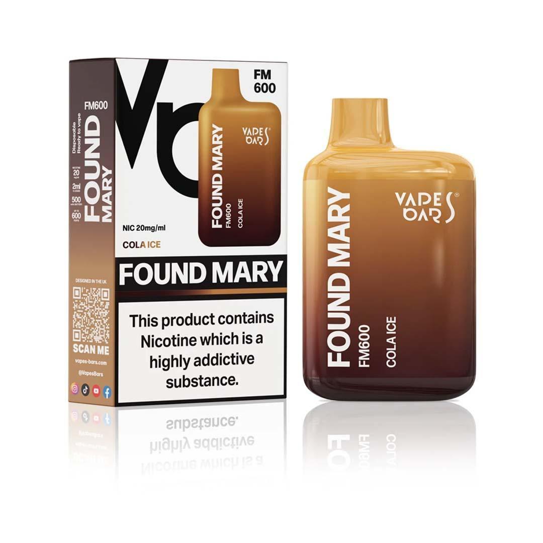 Found Mary FM600 Cola Ice - Vape Unit